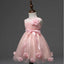 Lovely Beautiful Flower Girl Dresses, Weding Cheap Little Girl Dresses with Handmade Flowers, FGS020