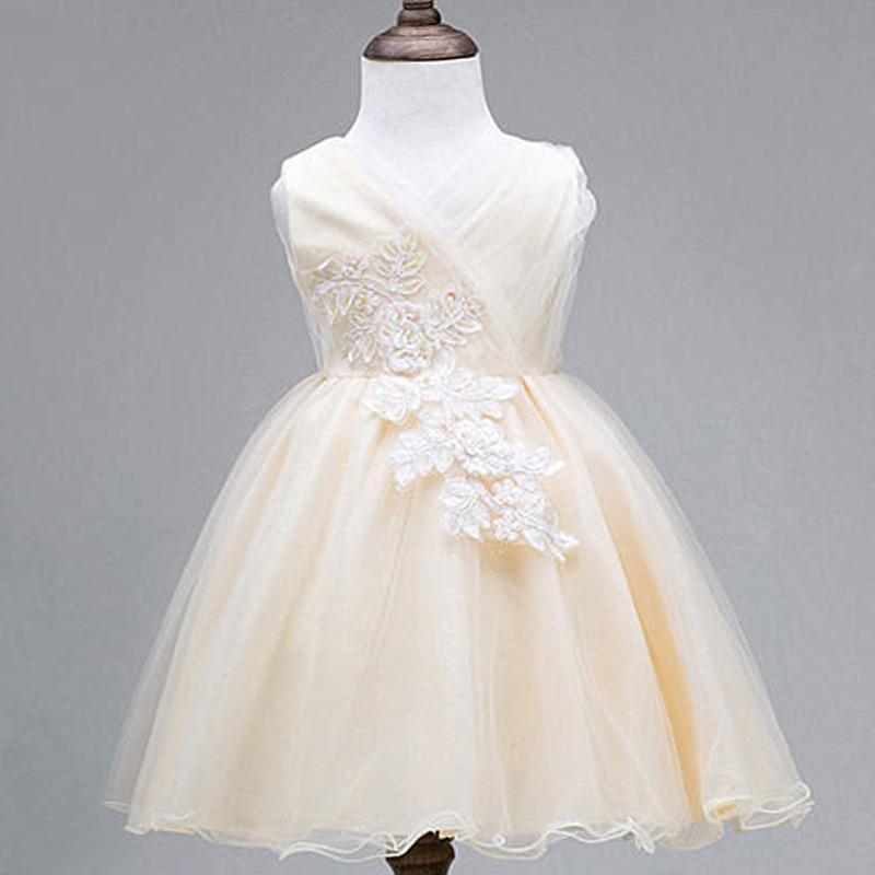 Lace Tulle Cute Flower Girl Dresses, Lovely Affordable Satin Top Little Girl Dresses,  FG035